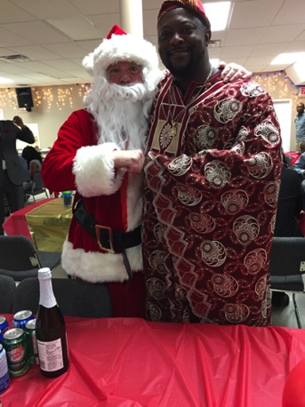 Santa and the Nigerian